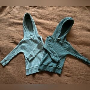 Kate Quinn ribbed pullover hoodie 12-18m